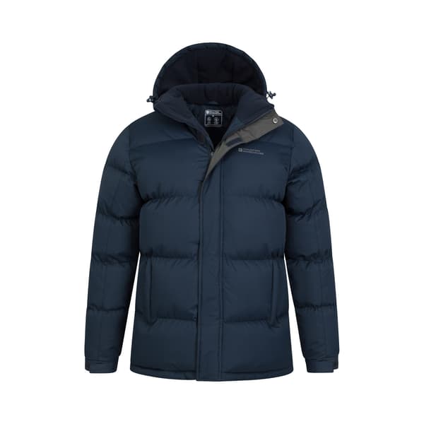 Mountain Warehouse Herr Snow Padded Jacket XS Marinblå Navy XS