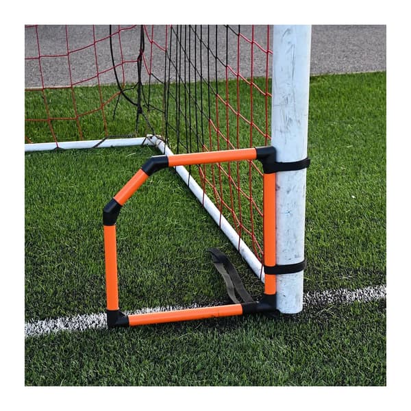 Precision Top Bins Fotbollshörn Mål (2-pack) One Size Orange/Black One Size