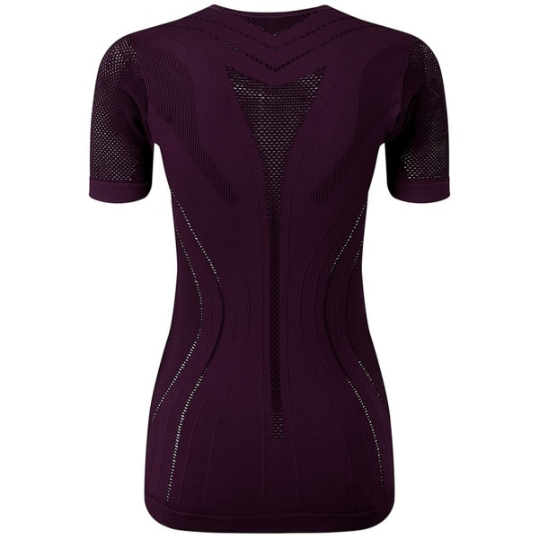 TriDri Dam/Dam TriDri 3D Fit Seamless Sports Top XS Mulbe Mulberry XS