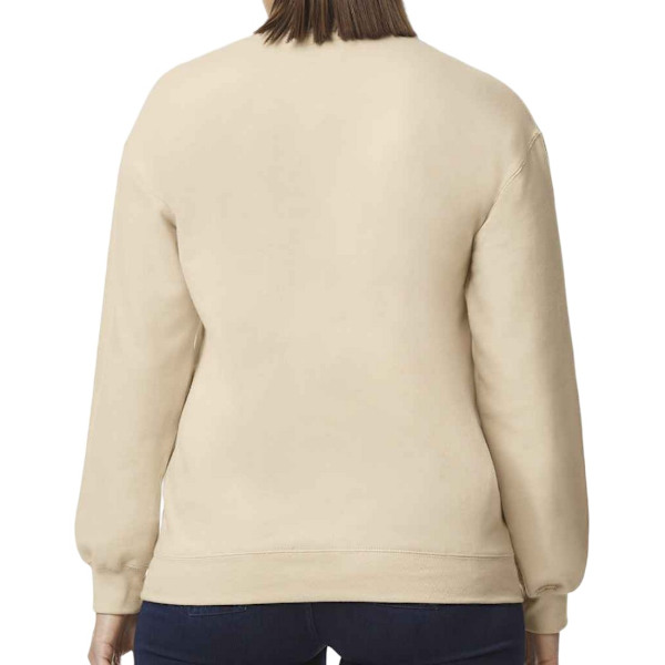 Gildan Unisex Adult Softstyle Fleece Midweight Sweatshirt 4XL S Sand 4XL