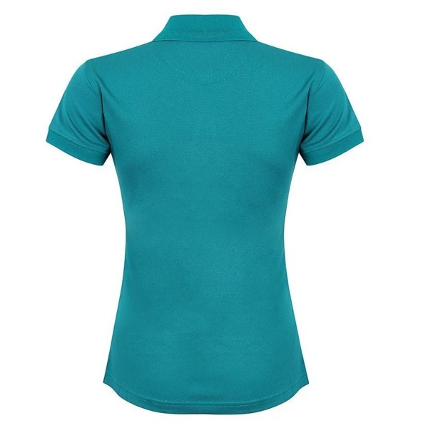 Henbury Coolplus® Pikétröja för dam/dam 2XL Bright Ja Bright Jade 2XL