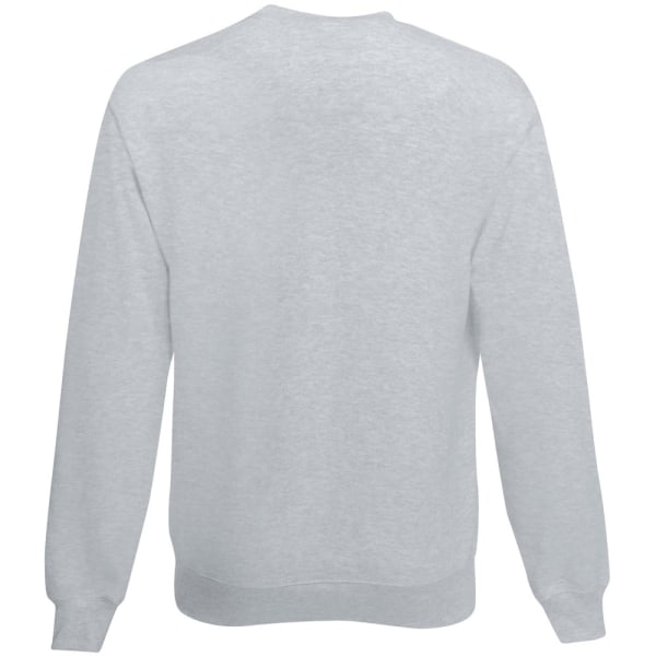 Fruit Of The Loom Herr Set-In Belcoro® Garn Sweatshirt 4XL Heat Heather Grey 4XL