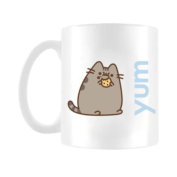Pusheen Yum Mugg One Size Vit/Grå White/Grey One Size