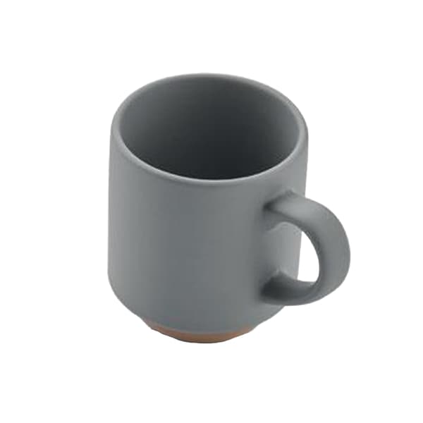 MidOcean Cerack Stapelbar Keramikmugg 170 ml One Size Grå Grey One Size
