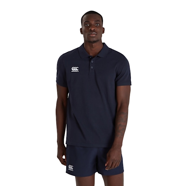 Canterbury Mens Waimak Polotröja S Marinblå Navy S