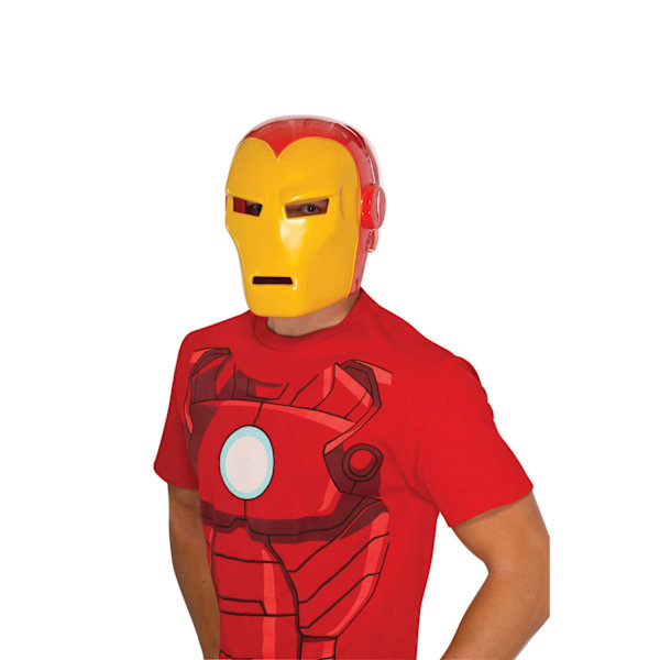 Iron Man Barnmask för Barn/Barn En Storlek Gul/Röd Yellow/Red One Size