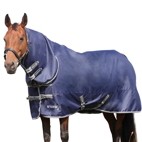 StormX Empra 100 Combi Combo Neck Hästtäcke 7´ Marinblå Navy 7´