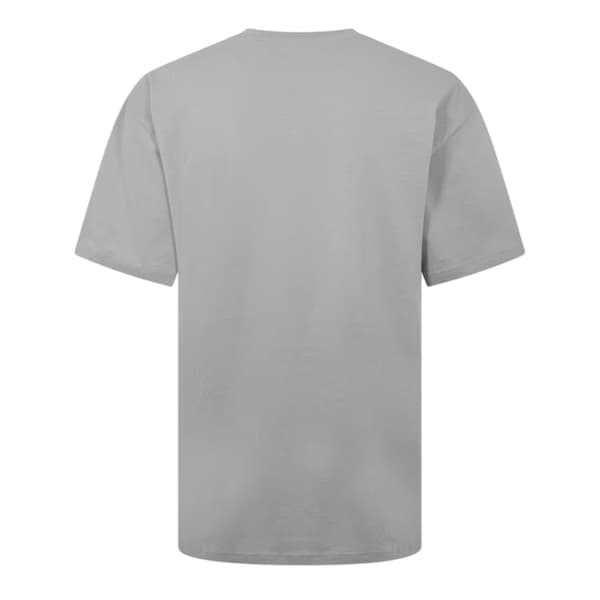 Puma Elevated Crew Neck T-shirt för män, normal passform, M, Concrete Concrete M