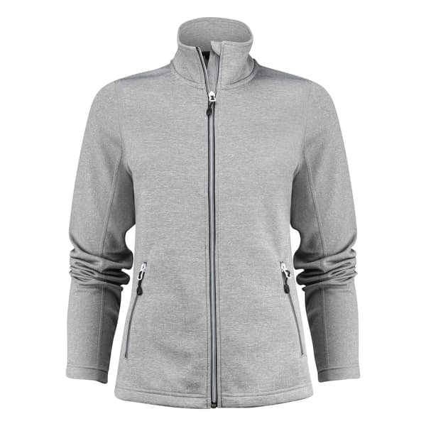 Printer RED Dam/Dam Powerslide Sweatjacka med dragkedja XL Grå Grey Melange XL