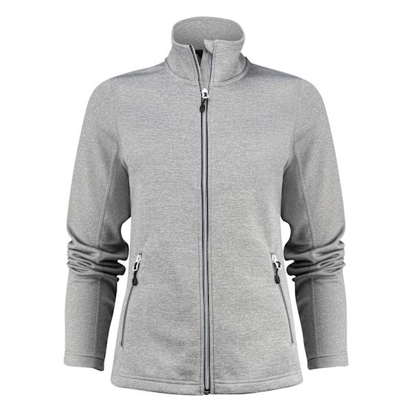 Printer RED Dam/Dam Powerslide Zipped Sweatshirt Jacka 3XL Grå Grey Melange 3XL