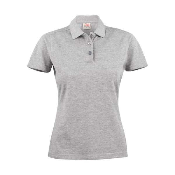 Printer Dam/Dam Surf Pikétröja L Gråmelerad Grey Melange L