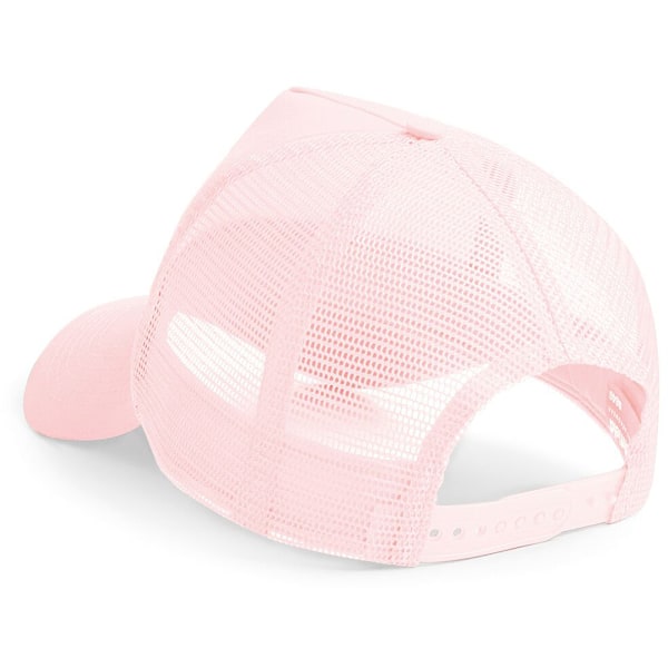Beechfield Herr Halv Mesh Trucker Cap / Huvudbonad En Storlek Paste Pastel Pink/ Pastel Pink One Size