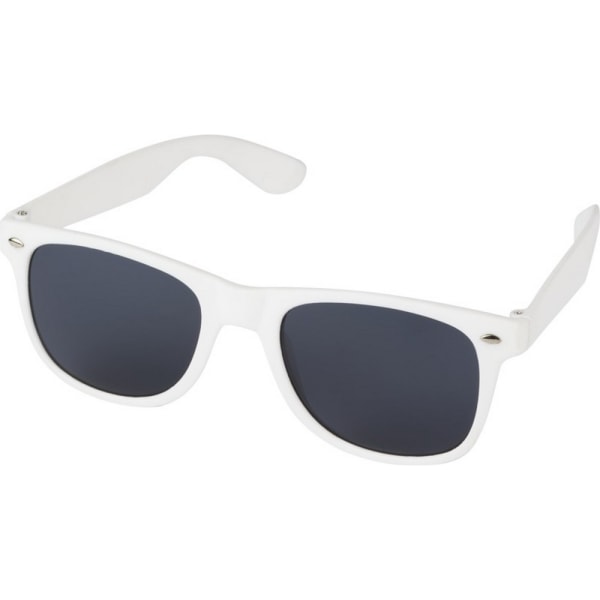 Unisex Vuxen Sun Ray Solglasögon One Size Vit White One Size