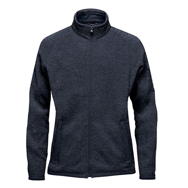 Stormtech Dam/Damer Avalante Heather Full Zip Fleecejacka Navy M