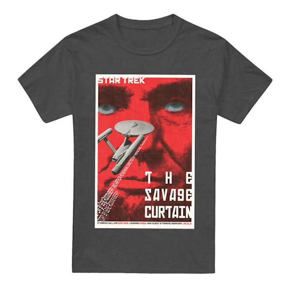 Star Trek Unisex Vuxen The Original Series Avsnitt 77 T-Shirt X Charcoal XXL