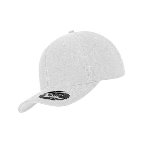 Flexfit Unisex Cool and Dry Mini Pique Cap One Size Vit White One Size