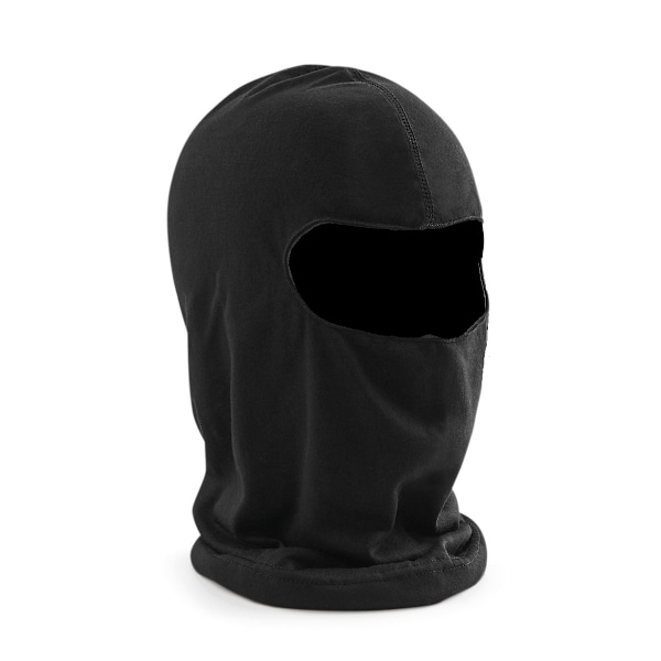 Beechfield Unisex Vuxen Mikrofiber Balaclava En Storlek Svart Black One Size