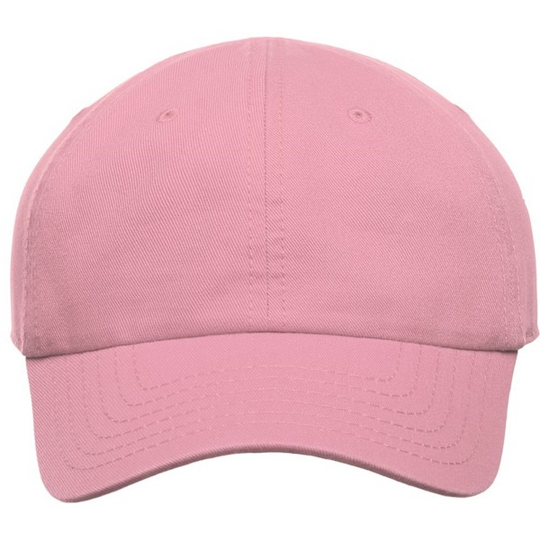 Atlantis Childrens/Kids Fraser 6 Panel Organic Cotton Baseball Cap Pink One Size