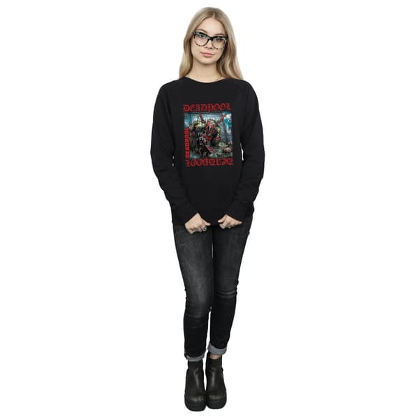 Marvel Dam/Dam Deadpool Here Lies Deadpool Tröja XL Black XL