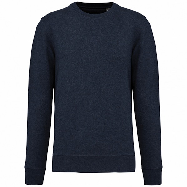 Kariban Unisex Adult Eco Friendly Crew Neck Sweatshirt S Franska French Navy Heather S