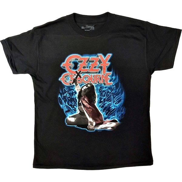Ozzy Osbourne barn/barn Blizzard Of Ozz bomull T-shirt 7-8 Black 7-8 Years