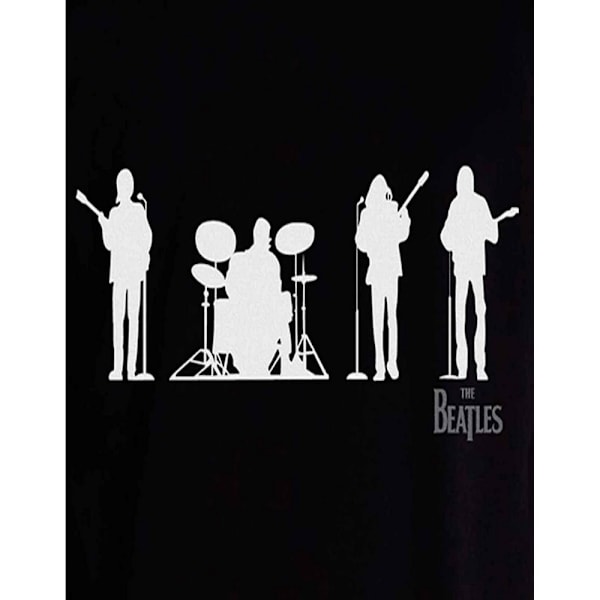 The Beatles Unisex Adult Saville Row Lineup T-Shirt M Svart Black M