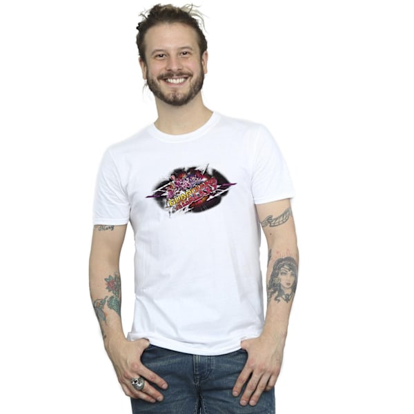 Marvel Herrar Guardians Of The Galaxy Grupp Pos T-Shirt L Vit White L