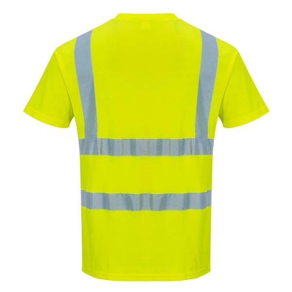 Portwest Hi-Vis T-shirt för män 4XL Gul Yellow 4XL