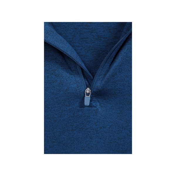 Mountain Warehouse Echo Melange Återvunnen Halv Zip Midlayer för Herr Navy XXL