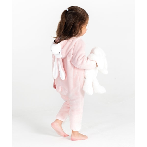 Larkwood Barnkläder/Barn Kanin Overall 18-24 Månader Rosa Pink 18-24 Months