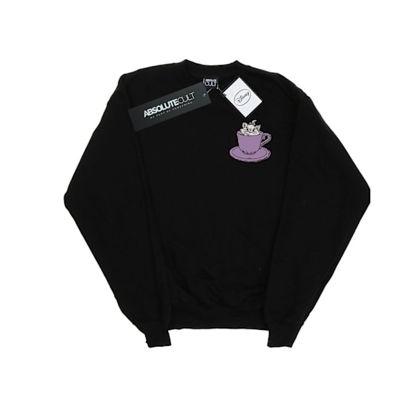 Disney Herr Aristocats Marie I Kopp Amningstryck Sweatshirt S B Black S