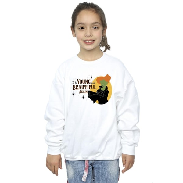 Disney Girls Hocus Pocus To Be Winifred Sweatshirt 5-6 År Vit White 5-6 Years