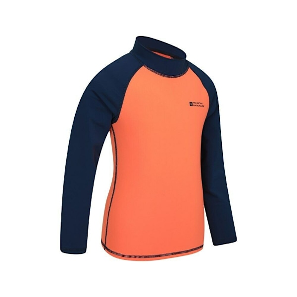 Mountain Warehouse Barnkläder/Barn Långärmad Rash Top 11-12 år Ljus Orange Bright Orange 11-12 Years