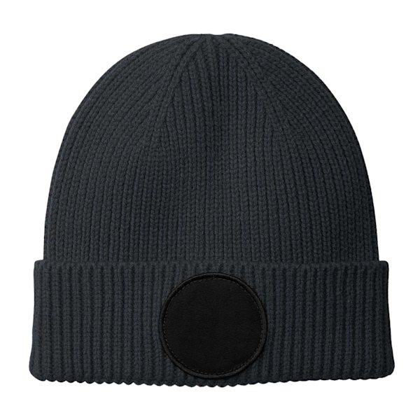 Beechfield Unisex Vuxen Mode Cirkulär Patch Mössa En Storlek Graphite Grey/Black One Size