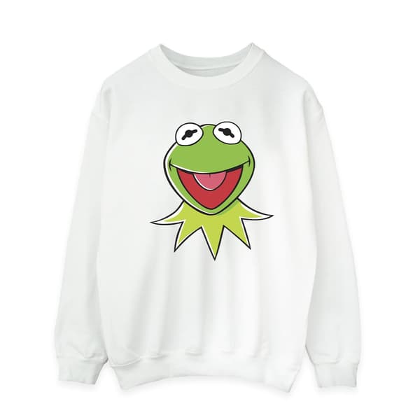 Disney Muppets Kermit Head Sweatshirt L Vit White L