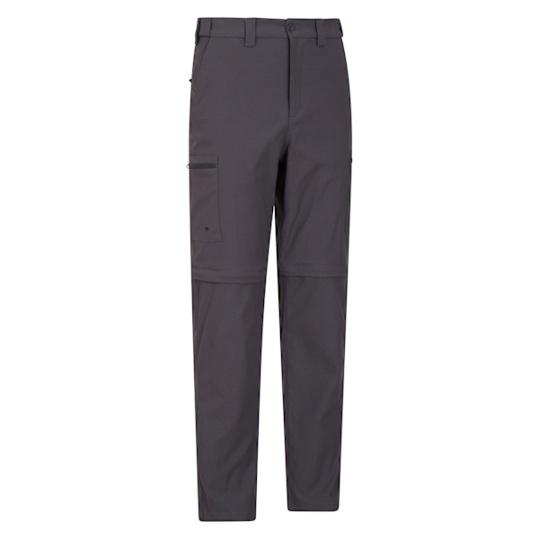 Mountain Warehouse Trek Stretch Konvertibla Byxor för Herr 36R G Grey 36R