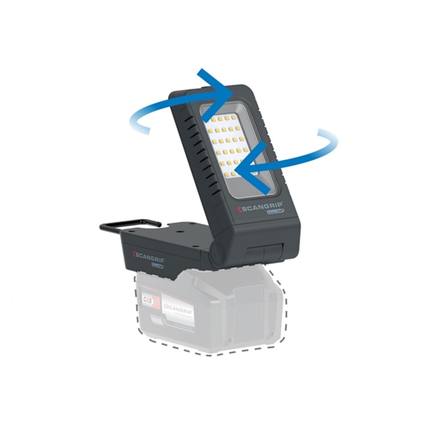 Scangrip Basic Connect Kompakt Strålkastare 18v Bare Enhet En Storlek Multi Colour One Size