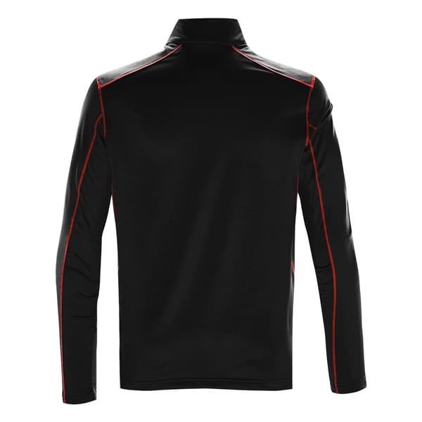 Stormtech Mens Pulse Fleece Pullover M Svart/Röd Black/Red M