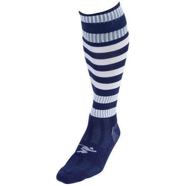 Precision Unisex Vuxen Pro Randiga Fotbollsstrumpor 7 UK-12 UK Marinblå Navy/White 7 UK-12 UK