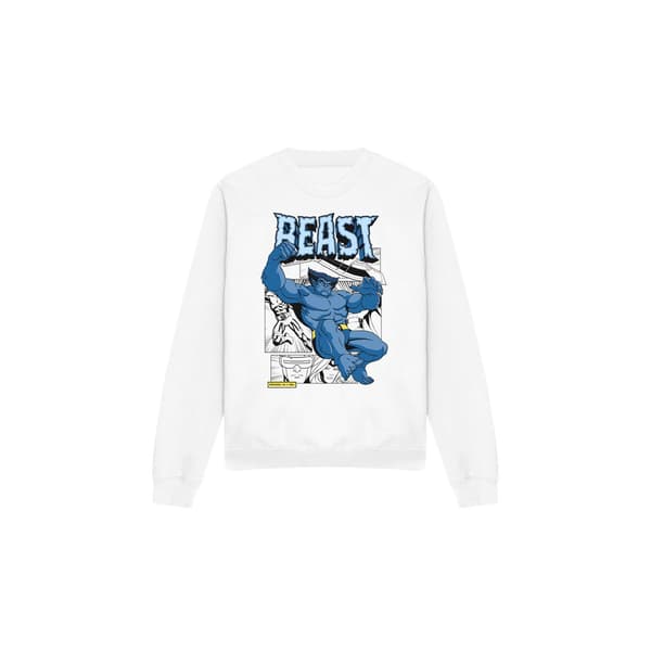 Marvel Unisex Vuxen X-Men Beast Serietröja M Vit White M