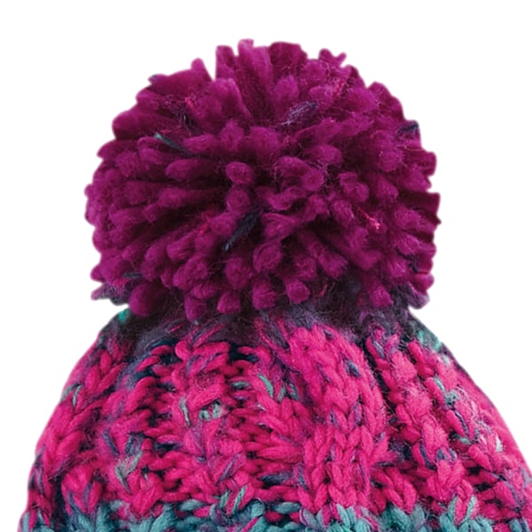 Beechfield Junior Unisex Corkscrew Beanie One Size Winter Berri Winter Berries One Size