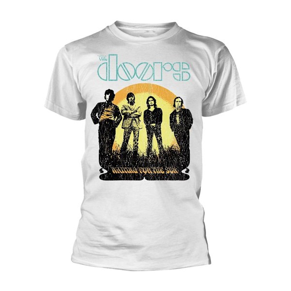 The Doors Unisex Adult Waiting For The Sun T-Shirt XXL Vit White XXL