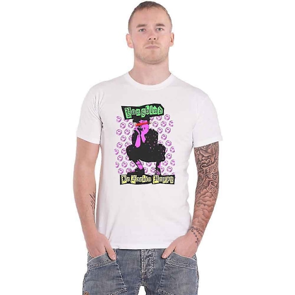 Yungblud Unisex Adult Punker Bomull T-shirt S Vit White S