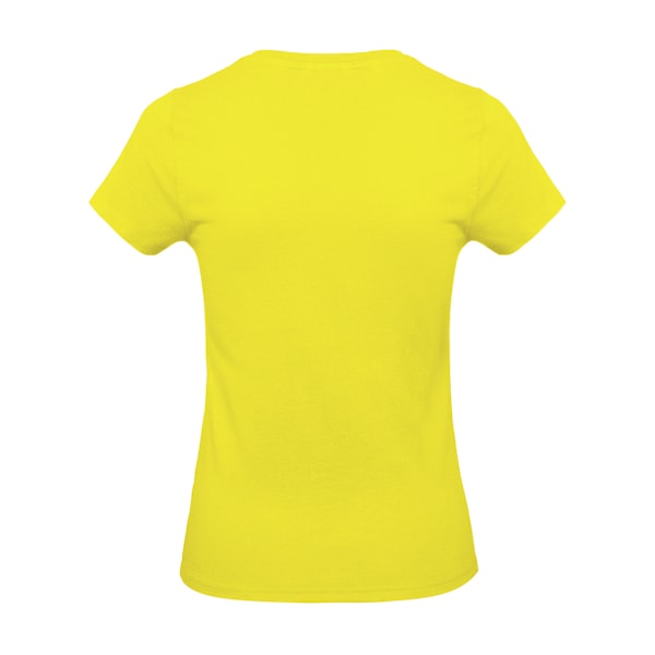 Kariban Dam/Kvinnor Feminint Passform Kortärmad V-ringad T-shirt Yellow 2XL