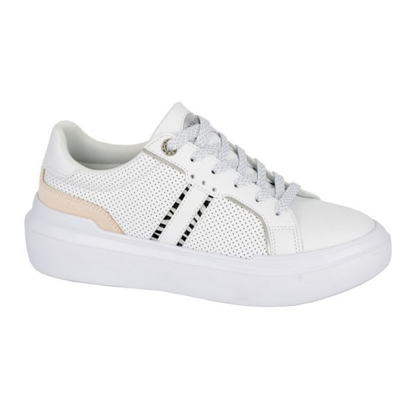 Cipriata Dam/Dam Glamour Lace Up Sneakers 4 UK Vit/Natur White/Natural 4 UK