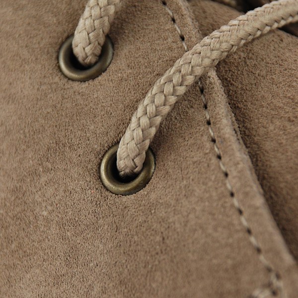 Roamers Unisex Real Suede Unlined Desert Boots 7 UK Ston Stone 7 UK