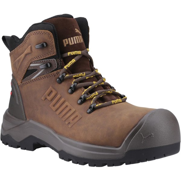 Puma Safety Herr Iron Läder Kraftiga Skyddsstövlar 12 UK Bro Brown/Black 12 UK