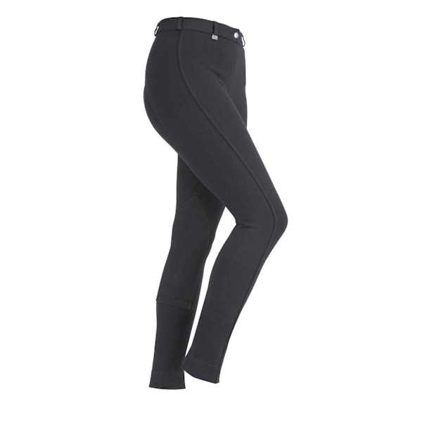 SaddleHugger Dam/Dam Jodhpurs 10 UK R Svart Black 10 UK R
