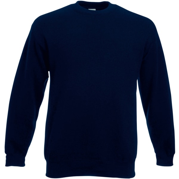 Fruit Of The Loom Herr Set-In Belcoro® Garn Sweatshirt XL Deep Deep Navy XL