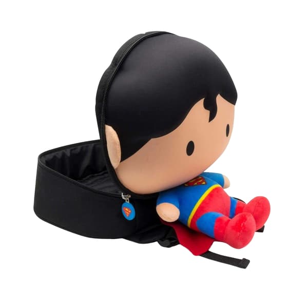 Superman Karaktär 3D Ryggsäck En Storlek Flerfärgad Multicoloured One Size